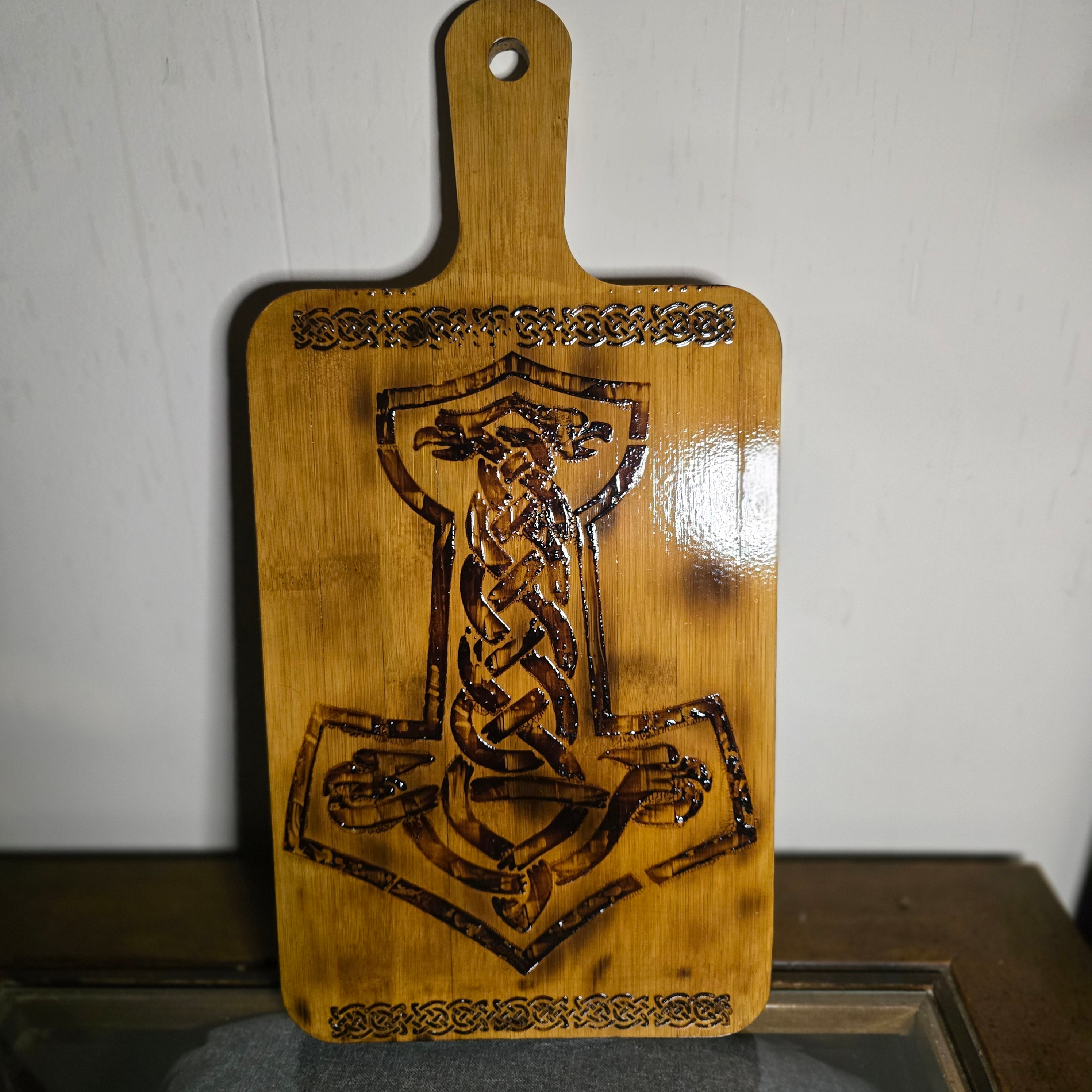 MJOLNIR BURNED CHARCUTERIE BOARD