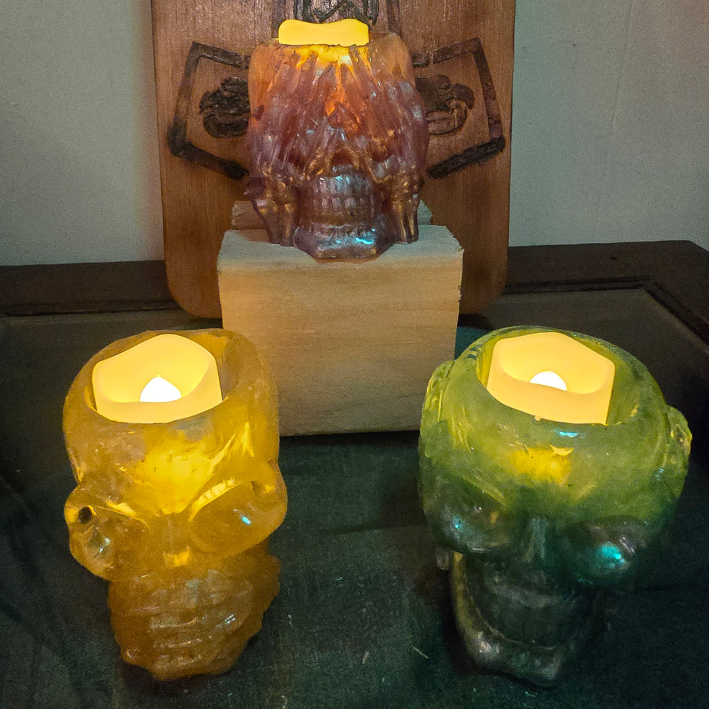 SEE, HEAR, SPEAK NO EVIL CANDLE HOLDERS