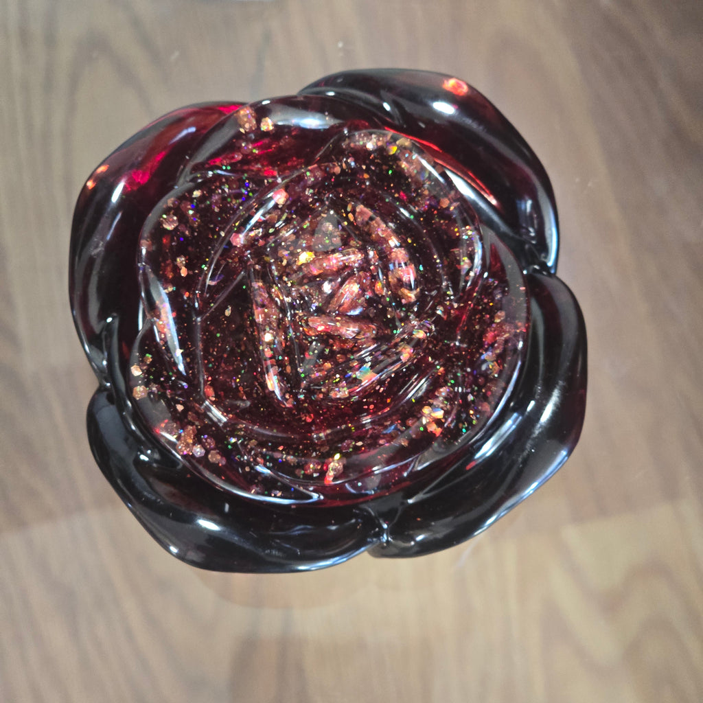 ROSE SHAPED JEWELRY BOX