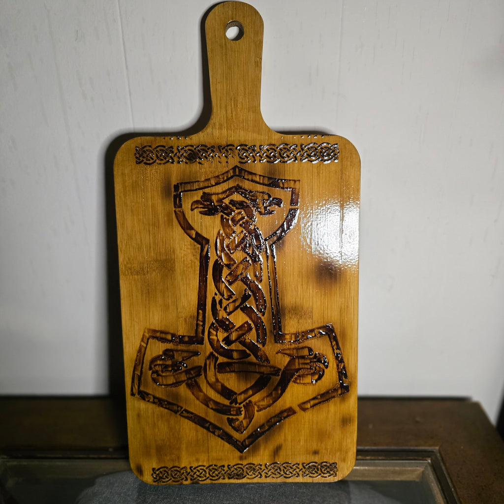 MJOLNIR BURNED CHARCUTERIE BOARD