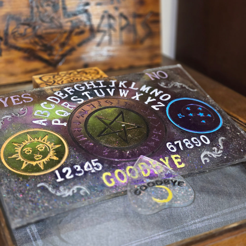 RESIN CRAFTED OUIJI BOARD