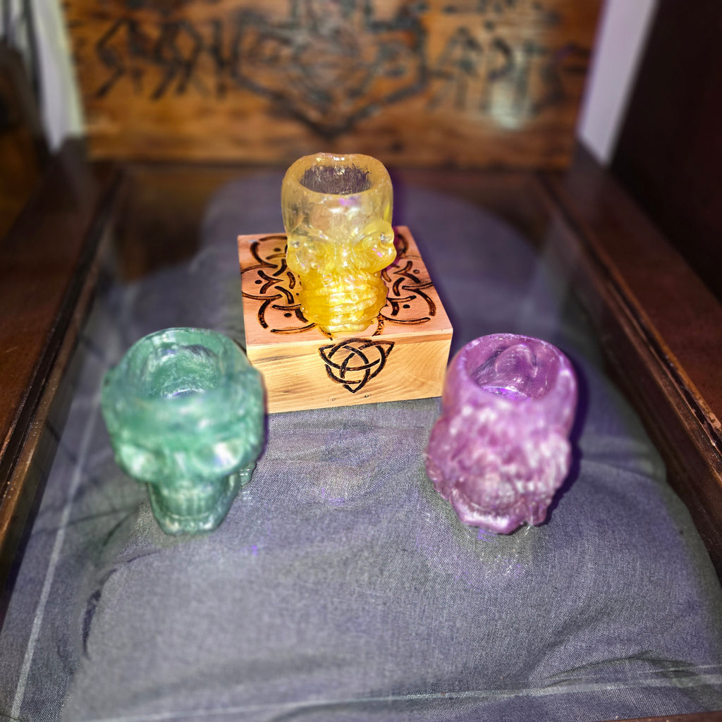 SEE, HEAR, SPEAK NO EVIL CANDLE HOLDERS