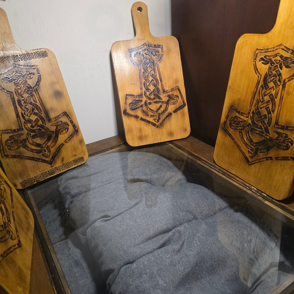 MJOLNIR BURNED CHARCUTERIE BOARD